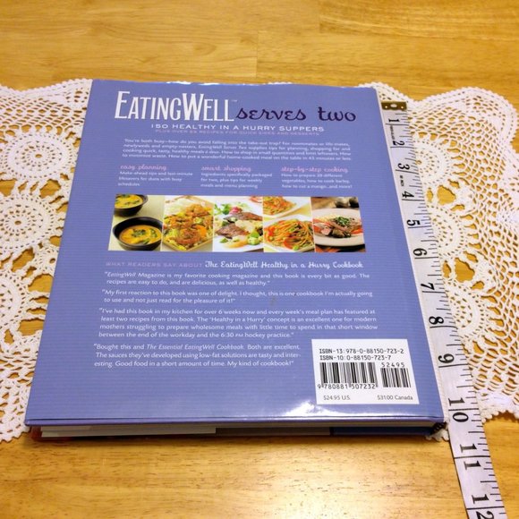 Quick Supper Recipes, Eating Well Serves Two Cookbook - Picture 2 of 10